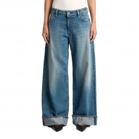 Дънки G-Star Roxx Wide Leg jeans - Blue (Antique Faded Patina Blue) дънки,мъжки,панталони,дамски,панталони,g,star,roxx,wide,leg,jeans,blue,(antique,faded,patina,blue)