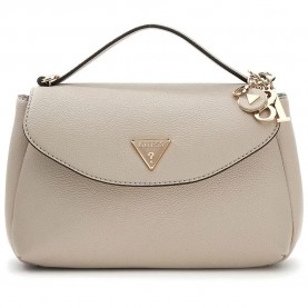 Чанта Guess Evie Saffiano bag - Beige (Light Taupe) чанта,всички,чанти,guess,evie,saffiano,bag,beige,(light,taupe)