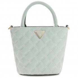 Чанта Guess HWBQ9673760 bag - Green (Gris / Light Silver) чанта,всички,чанти,guess,hwbq9673760,bag,green,(gris,light,silver)