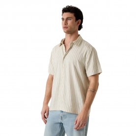риза,с,къс,ръкав,дамски,ризи,мъжки,ризи,guess,m6gh53w1813,short,sleeve,shirt,beige,(vanilla,cream,multicolor)