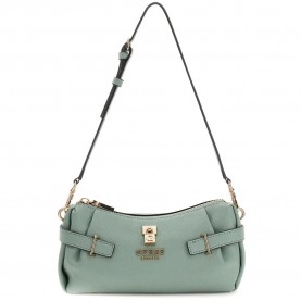 Чанта Guess Yesba Mini Top bag - Green (Gris / Light Silver) чанта,всички,чанти,guess,yesba,mini,top,bag,green,(gris,light,silver)