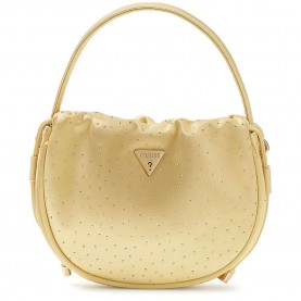 Чанта Guess Zalina Pouch handbag - Yellow / Golden (Gold) чанта,всички,чанти,guess,zalina,pouch,handbag,yellow,golden,(gold)