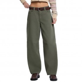 Дънки Guess jeans W5BA2XWGCV1 Relaxed Fit pants - Green (Olive Light Green) дънки,мъжки,панталони,дамски,панталони,guess,jeans,w5ba2xwgcv1,relaxed,fit,pants,green,(olive,light,green)