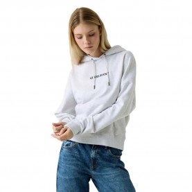 Суичър Guess jeans W5RQ27K68I4 Oversize hoodie - White (GJ Light Grey Heather) суичър,дамски,блузи,guess,jeans,w5rq27k68i4,oversize,hoodie,white,(gj,light,grey,heather)
