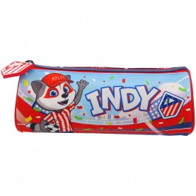 канцеларски,принадлежности,atletico,de,madrid,round,indi,pencil,case,multicolor,(multicolor)