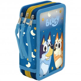 Bluey EP3213BY pencil case - Blue (Multicolor) ученически,принадлежности,bluey,ep3213by,pencil,case,blue,(multicolor)