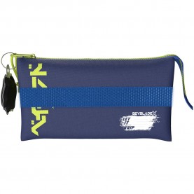 Cyp brands Beyblade Triple pencil case - Blue (Multicolor) канцеларски,принадлежности,cyp,brands,beyblade,triple,pencil,case,blue,(multicolor)