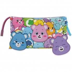 Cyp brands Care Bears Triple Friendship pencil case - Multicolor (Multicolor) канцеларски,принадлежности,cyp,brands,care,bears,triple,friendship,pencil,case,multicolor,(multicolor)