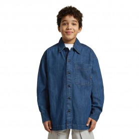 Риза с дълъг ръкав G-Star D29645-01 Boxy Fit long sleeve shirt - Blue (Dark) риза,с,дълъг,ръкав,дамски,ризи,мъжки,ризи,g,star,d29645,01,boxy,fit,long,sleeve,shirt,blue,(dark)