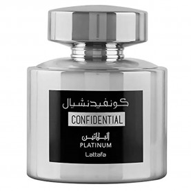 Lattafa Confidential Platinum Vapo 100ml eau de parfum - Silver мъжки,парфюми,lattafa,confidential,platinum,vapo,100ml,eau,de,parfum,silver