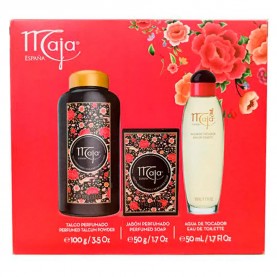 Maja Vapo Gift Set 150g Vapo 50ml Eau de toilette - Red / Black дамски,парфюми,maja,vapo,gift,set,150g,vapo,50ml,eau,de,toilette,red,black