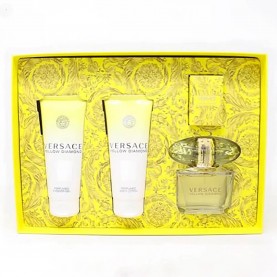 дамски,парфюми,versace,yellow,diamond,gift,set,295ml,eau,de,toilette,yellow,white