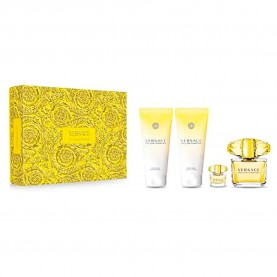 дамски,парфюми,versace,yellow,diamond,vapo,gift,set,90ml,eau,de,toilette,yellow,white