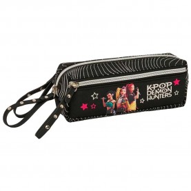 Safta K-Pop Demon Hunters Energy pencil case - Black (Multicolor) ученически,принадлежности,safta,k,pop,demon,hunters,energy,pencil,case,black,(multicolor)
