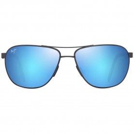 Слънчеви очила Maui jim Castles polarized sunglasses - Blue (Matte Dark Ruthenium / Black) слънчеви,очила,слънчеви,очила,maui,jim,castles,polarized,sunglasses,blue,(matte,dark,ruthenium,black)