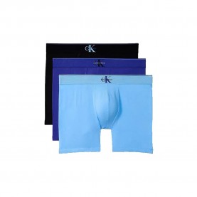 Боксерки Calvin klein LV00NB4473 Brief boxers 3 units - Blue / Black (Black W / Blue River Fog / Blue River) боксерки,мъжко,бельо,calvin,klein,lv00nb4473,brief,boxers,3,units,blue,black,(black,w,blue,river,fog,blue,river)