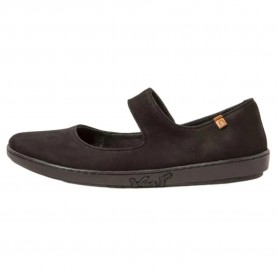 El naturalista N5301 Coral Barefoot mary jane - Black (Nobuck Lavado Black / Black) дамски,обувки,el,naturalista,n5301,coral,barefoot,mary,jane,black,(nobuck,lavado,black,black)