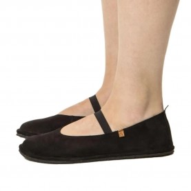 El naturalista N5670 Bare Barefoot mary jane - Black (Nobuck Lavado Black) дамски,обувки,el,naturalista,n5670,bare,barefoot,mary,jane,black,(nobuck,lavado,black)