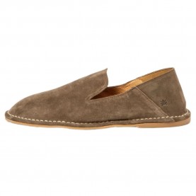 Пантофи El naturalista N5976 Crisol Barefoot slippers - Brown / Grey (Silk Suede Land) пантофи,мъжки,пантофи,дамски,пантофи,el,naturalista,n5976,crisol,barefoot,slippers,brown,grey,(silk,suede,land)