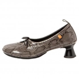 Сандали El naturalista N695 Alma Barefoot heel sandals - Grey (Snake Grey) сандали,дамски,сандали,и,чехли,el,naturalista,n695,alma,barefoot,heel,sandals,grey,(snake,grey)