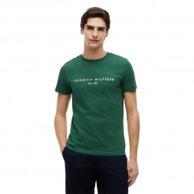 тениска,мъжки,тениски,дамски,тениски,tommy,hilfiger,logo,short,sleeve,t,shirt,green,(street,green)