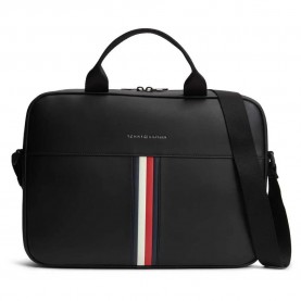 Tommy hilfiger Metro laptop briefcase - Black (Black) всички,чанти,tommy,hilfiger,metro,laptop,briefcase,black,(black)