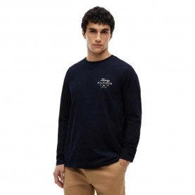 Тениска Tommy hilfiger Script Stack long sleeve T-shirt - Blue (Desert Sky) тениска,мъжки,тениски,дамски,тениски,tommy,hilfiger,script,stack,long,sleeve,t,shirt,blue,(desert,sky)