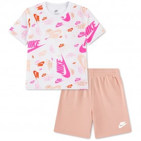 Nike Aop set - White / Orange (Artic Orange) детски,екипи,nike,aop,set,white,orange,(artic,orange)