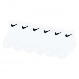 чорапи,мъжки,чорапи,дамски,чорапи,nike,swoosh,ankle,socks,6,pairs,white,(white)