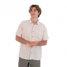 риза,с,къс,ръкав,дамски,ризи,мъжки,ризи,hurley,oceanside,short,sleeve,shirt,beige,(bone)
