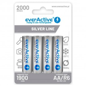 батерии,everactive,evhrl6,2000,rechargeable,battery,4,units,clear,(silver)