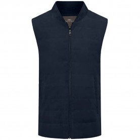 Елек Fynch hatton Velours Quilted vest - Blue (Dark Navy) елек,мъжки,жилетки,fynch,hatton,velours,quilted,vest,blue,(dark,navy)