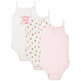 детски,облекла,за,момичета,huggies,clothes,0z3302,short,sleeve,body,3,units,multicolor,(oatmeal,heather)