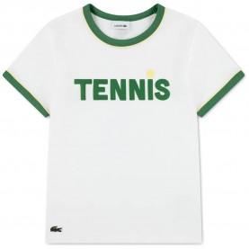 тениска,мъжки,тениски,дамски,тениски,lacoste,847633,short,sleeve,t,shirt,white,(farine)