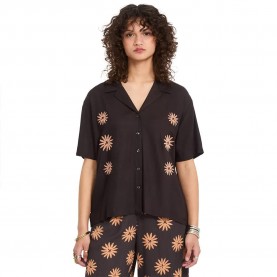риза,с,къс,ръкав,дамски,ризи,мъжки,ризи,volcom,midnight,ramble,short,sleeve,shirt,black,(vintage,black)