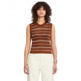 елек,мъжки,пуловери,дамски,пуловери,volcom,my,ami,knitted,vest,brown,(henna)