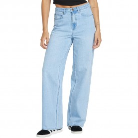 дънки,мъжки,панталони,дамски,панталони,volcom,stoned,boyfriend,high,waist,jeans,blue,(blue,bird)