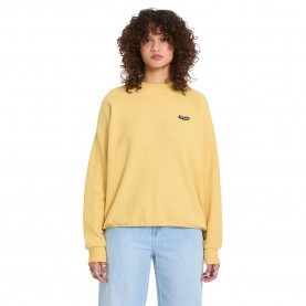 блуза,дамски,блузи,volcom,sweeterry,sweatshirt,yellow,(sunburst)
