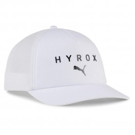 Шапка Puma Hyrox trucker cap - White (PUMA White) шапка,всички,шапки,puma,hyrox,trucker,cap,white,(puma,white)