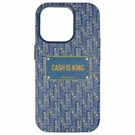 John hatter & co Cash is king 14 pro max phone case - Blue (Blue) други,аксесоари,john,hatter,&,co,cash,is,king,14,pro,max,phone,case,blue,(blue)