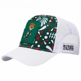 Шапка John hatter & co Fwc26 mascot zayu the jaguar cap - Green / White (Green / White) шапка,всички,шапки,john,hatter,&,co,fwc26,mascot,zayu,the,jaguar,cap,green,white,(green,white)