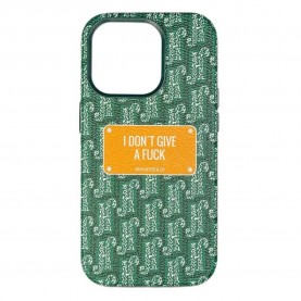 John hatter & co I don´t give a fuck 14 pro max phone case - Green (Green) други,аксесоари,john,hatter,&,co,i,don´t,give,a,fuck,14,pro,max,phone,case,green,(green)
