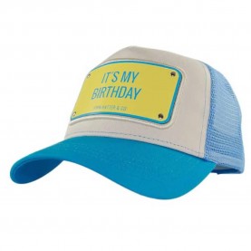 Шапка John hatter & co It´s my birthday cap - Blue (White / Blue) шапка,всички,шапки,john,hatter,&,co,it´s,my,birthday,cap,blue,(white,blue)