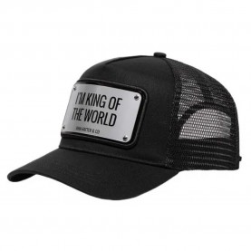 Шапка John hatter & co I´m king of the world cap - Black (Black) шапка,всички,шапки,john,hatter,&,co,i´m,king,of,the,world,cap,black,(black)