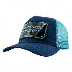 Шапка John hatter & co I´m pretty fucking far from okey cap - Blue (Navy Blue / Clear Blue) шапка,всички,шапки,john,hatter,&,co,i´m,pretty,fucking,far,from,okey,cap,blue,(navy,blue,clear,blue)