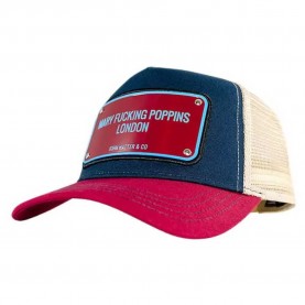 Шапка John hatter & co Mary fucking poppins london cap - Multicolor (White / Blue / Red) шапка,всички,шапки,john,hatter,&,co,mary,fucking,poppins,london,cap,multicolor,(white,blue,red)