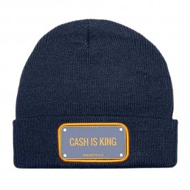 Шапка John hatter & co Rubber cash is king beanie - Blue (Blue) шапка,всички,шапки,john,hatter,&,co,rubber,cash,is,king,beanie,blue,(blue)