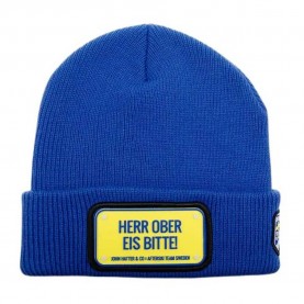 шапка,всички,шапки,john,hatter,&,co,rubber,herr,ober,beanie,blue,(blue,yellow)