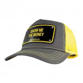 шапка,всички,шапки,john,hatter,&,co,show,me,the,money,cap,grey,(yellow,brown)