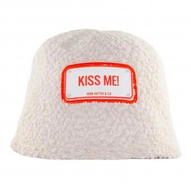Шапка John hatter & co Winter bucket kiss me! bucket hat - White (White) шапка,всички,шапки,john,hatter,&,co,winter,bucket,kiss,me!,bucket,hat,white,(white)